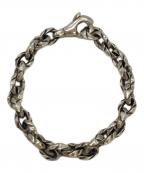 LION HEARTライオンハート）の古着「LH HOWL ミディアムタテガミブレスレット シルバー925」｜シルバー