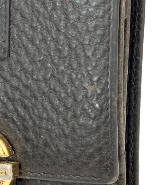 GUCCI（グッチ）GUCCI (グッチ) 3つ折り財布 ブラックの古着・服飾アイテム