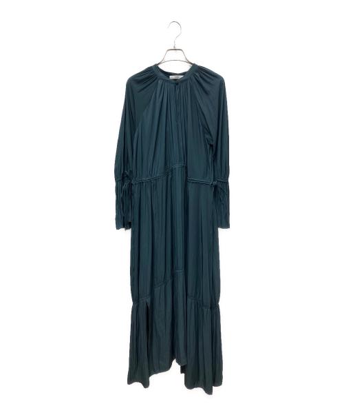 emmi atelier（エミアトリエ）emmi atelier (エミアトリエ) 長袖ワンピース ダークグリーン サイズ:Ｍの古着・服飾アイテム