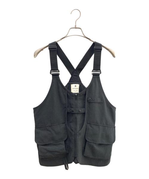 Snow peak（スノーピーク）snow peak (スノーピーク) ベスト TAKIBI spec ブラック サイズ:Ｍの古着・服飾アイテム