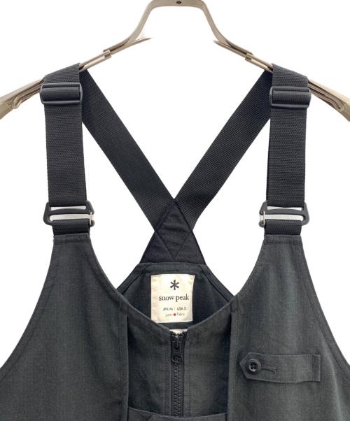 Snow peak（スノーピーク）snow peak (スノーピーク) ベスト TAKIBI spec ブラック サイズ:Ｍの古着・服飾アイテム
