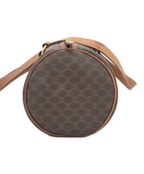 CELINE（セリーヌ）CELINE (セリーヌ) ミニボストンバッグ マカダム ブラウンの古着・服飾アイテム