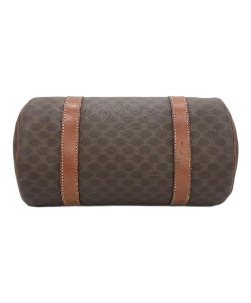 CELINE（セリーヌ）CELINE (セリーヌ) ミニボストンバッグ マカダム ブラウンの古着・服飾アイテム