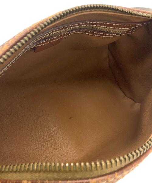 CELINE（セリーヌ）CELINE (セリーヌ) ミニボストンバッグ マカダム ブラウンの古着・服飾アイテム