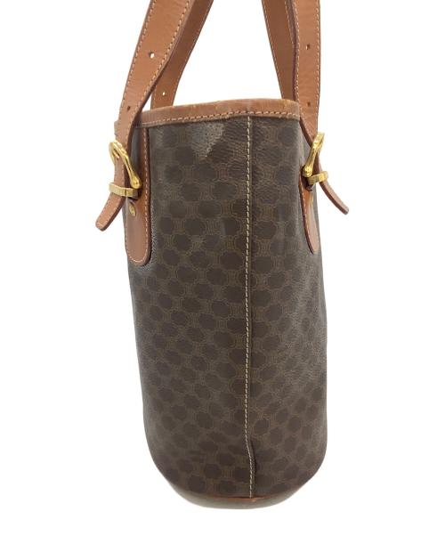CELINE（セリーヌ）CELINE (セリーヌ) トートバッグ マカダム ブラウンの古着・服飾アイテム