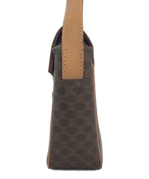 CELINE（セリーヌ）CELINE (セリーヌ) ショルダーバッグ マカダム ブラウンの古着・服飾アイテム