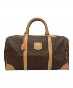 CELINEセリーヌ）の古着「ボストンバッグ マカダム」｜ブラウン