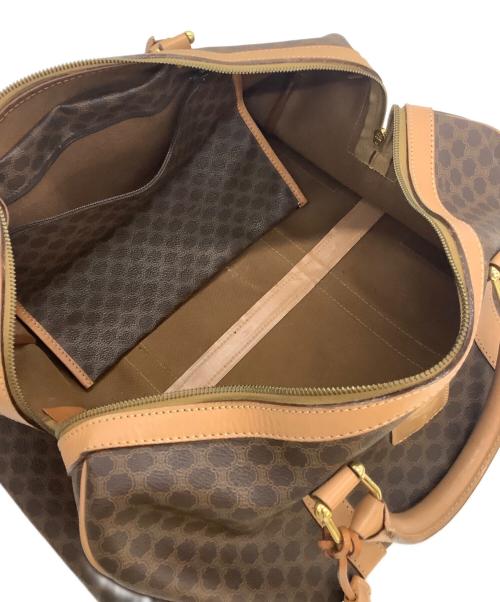 CELINE（セリーヌ）CELINE (セリーヌ) ボストンバッグ マカダム ブラウンの古着・服飾アイテム