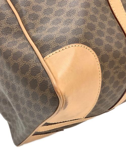 CELINE（セリーヌ）CELINE (セリーヌ) ボストンバッグ マカダム ブラウンの古着・服飾アイテム