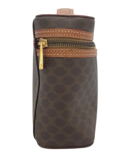 CELINE（セリーヌ）CELINE (セリーヌ) バニティバッグ マカダム ブラウンの古着・服飾アイテム