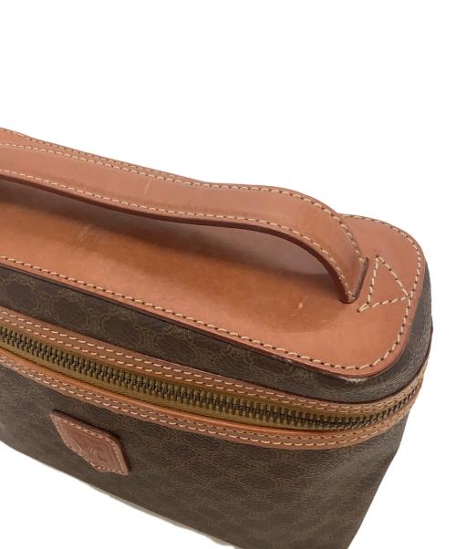 CELINE（セリーヌ）CELINE (セリーヌ) バニティバッグ マカダム ブラウンの古着・服飾アイテム