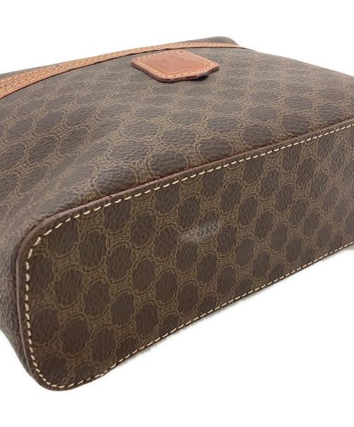 CELINE（セリーヌ）CELINE (セリーヌ) バニティバッグ マカダム ブラウンの古着・服飾アイテム