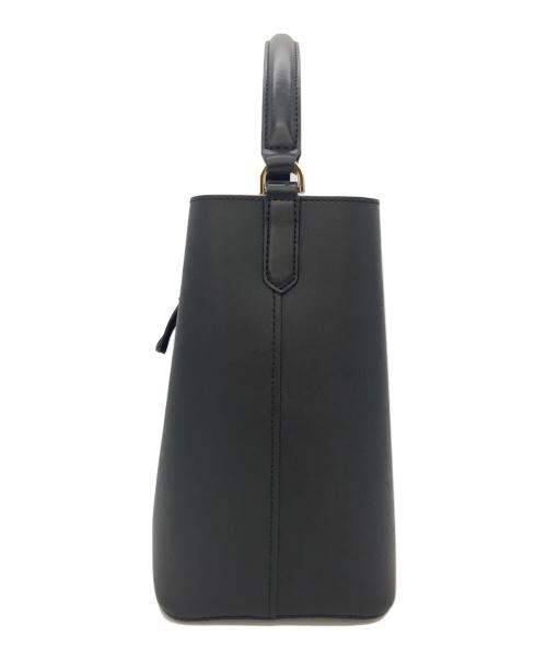 MICHAEL KORS（マイケル・コース）MICHAEL KORS (マイケルコース) 2WAYショルダーバッグ ブラックの古着・服飾アイテム