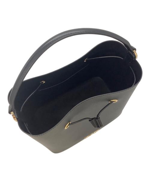 MICHAEL KORS（マイケル・コース）MICHAEL KORS (マイケルコース) 2WAYショルダーバッグ ブラックの古着・服飾アイテム