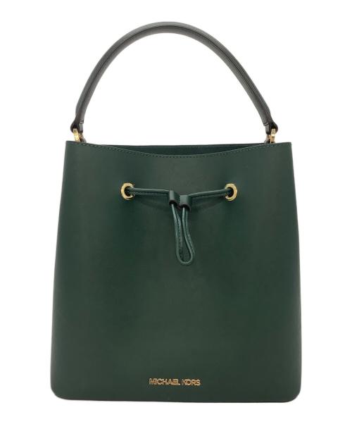 MICHAEL KORS（マイケル・コース）MICHAEL KORS (マイケルコース) 2WAYショルダーバッグ グリーンの古着・服飾アイテム