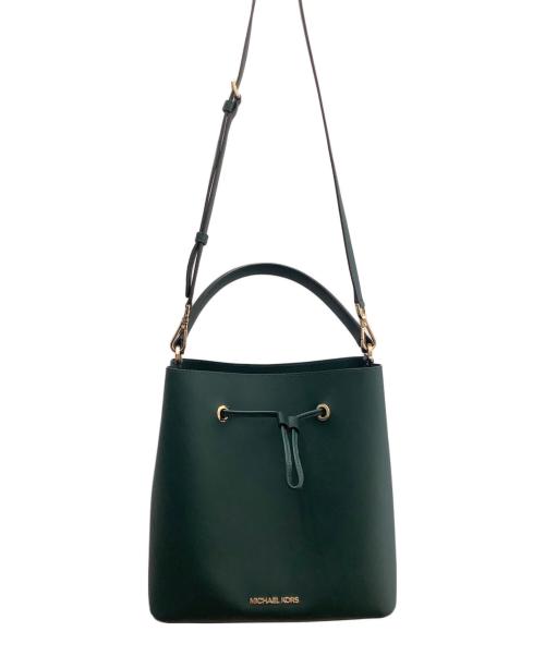 MICHAEL KORS（マイケル・コース）MICHAEL KORS (マイケルコース) 2WAYショルダーバッグ グリーンの古着・服飾アイテム