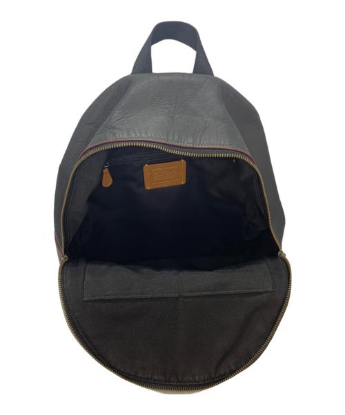 COACH（コーチ）COACH (コーチ) ディズニーコラボレザーリュック ブラックの古着・服飾アイテム