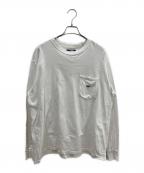 THE NORTH FACEザ ノース フェイス）の古着「7oz Long Sleeve Pocket Tee」｜ホワイト