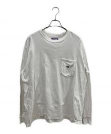 THE NORTH FACE（ザ ノース フェイス）の古着「7oz Long Sleeve Pocket Tee」｜ホワイト