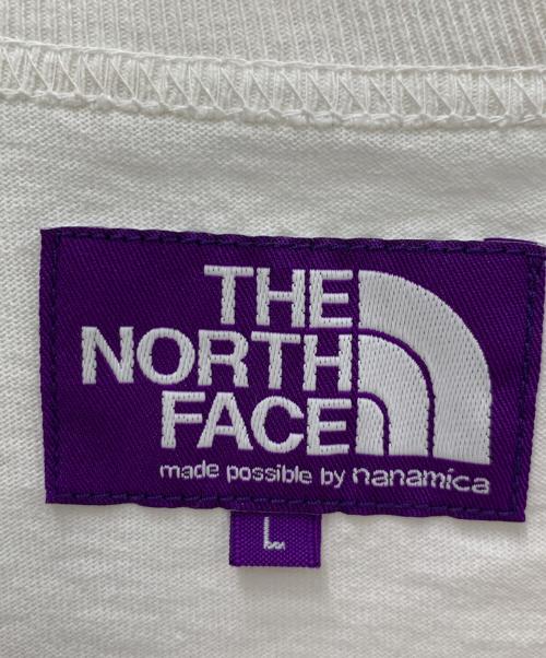 THE NORTH FACE（ザ ノース フェイス）THE NORTH FACE (ザ ノース フェイス) 7oz Long Sleeve Pocket Tee ホワイト サイズ:Lの古着・服飾アイテム