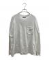 THE NORTH FACE（ザ ノース フェイス）の古着「7oz Long Sleeve Pocket Tee」｜ホワイト