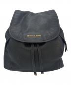MICHAEL KORSマイケル・コース）の古着「レザーリュック」｜ブラック