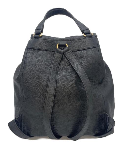 MICHAEL KORS（マイケル・コース）MICHAEL KORS (マイケルコース) レザーリュック ブラックの古着・服飾アイテム