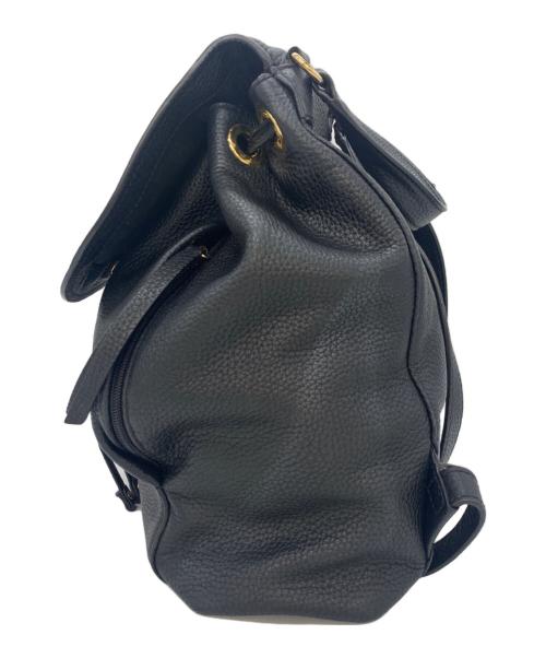 MICHAEL KORS（マイケル・コース）MICHAEL KORS (マイケルコース) レザーリュック ブラックの古着・服飾アイテム