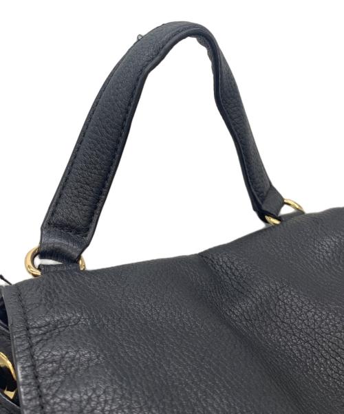 MICHAEL KORS（マイケル・コース）MICHAEL KORS (マイケルコース) レザーリュック ブラックの古着・服飾アイテム