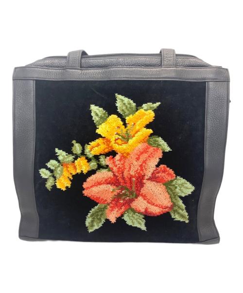 FEILER（フェイラー）FEILER (フェイラー) トートバッグ ブラックの古着・服飾アイテム