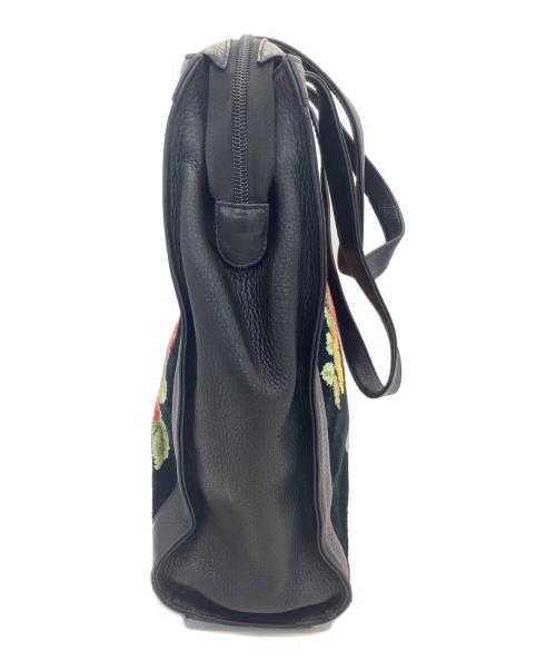 FEILER（フェイラー）FEILER (フェイラー) トートバッグ ブラックの古着・服飾アイテム