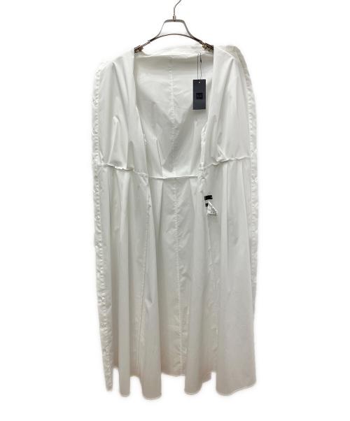PLST（プラステ）PLST (プラステ) シャツワンピース ホワイト サイズ:Ｍの古着・服飾アイテム