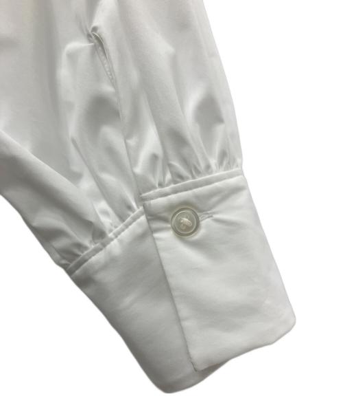 PLST（プラステ）PLST (プラステ) シャツワンピース ホワイト サイズ:Ｍの古着・服飾アイテム