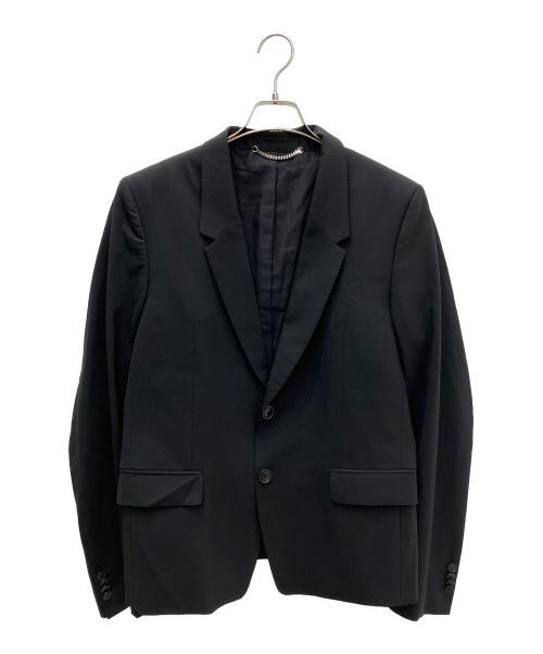 DIESEL Black Gold（ディーゼル ブラック ゴールド）DIESEL Black Gold (ディーゼル ブラック ゴールド) テーラードジャケット ブラック サイズ:48の古着・服飾アイテム