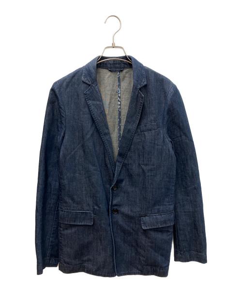 DIESEL（ディーゼル）DIESEL (ディーゼル) デニムテーラードジャケット インディゴ サイズ:44の古着・服飾アイテム