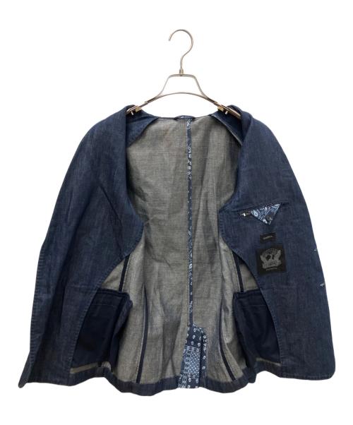 DIESEL（ディーゼル）DIESEL (ディーゼル) デニムテーラードジャケット インディゴ サイズ:44の古着・服飾アイテム