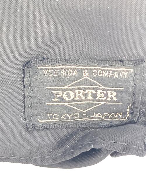 PORTER（ポーター）PORTER (ポーター) WAIST BAG ブラック×オレンジの古着・服飾アイテム