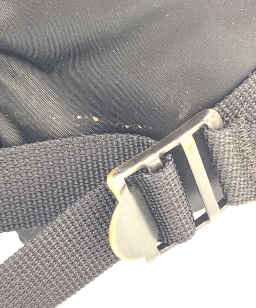 PORTER（ポーター）PORTER (ポーター) WAIST BAG ブラック×オレンジの古着・服飾アイテム