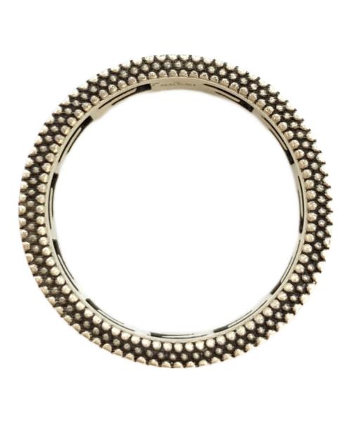 GUCCI（グッチ）GUCCI (グッチ) スクエアGリング アラベスク シルバー サイズ:17号表記（15号程度）の古着・服飾アイテム