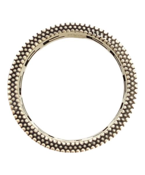 GUCCI（グッチ）GUCCI (グッチ) スクエアGリング アラベスク シルバー サイズ:17号表記（15号程度）の古着・服飾アイテム