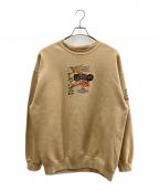 HARLEY-DAVIDSON×LEEハーレーダビッドソン×リー）の古着「スウェット」｜ベージュ