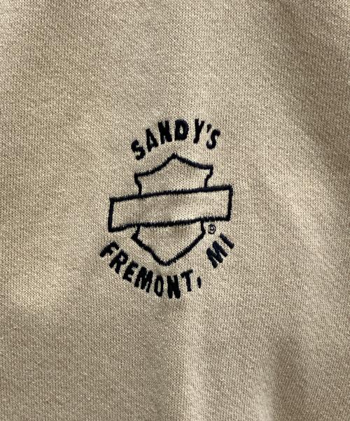 HARLEY-DAVIDSON（ハーレーダビッドソン）HARLEY-DAVIDSON (ハーレーダビッドソン) LEE (リー) スウェット ベージュ サイズ:XLの古着・服飾アイテム