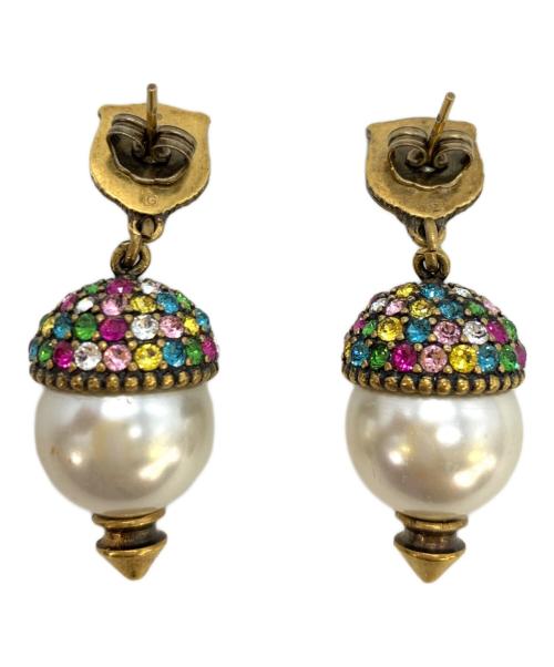 GUCCI（グッチ）GUCCI (グッチ) ピアス ゴールドの古着・服飾アイテム