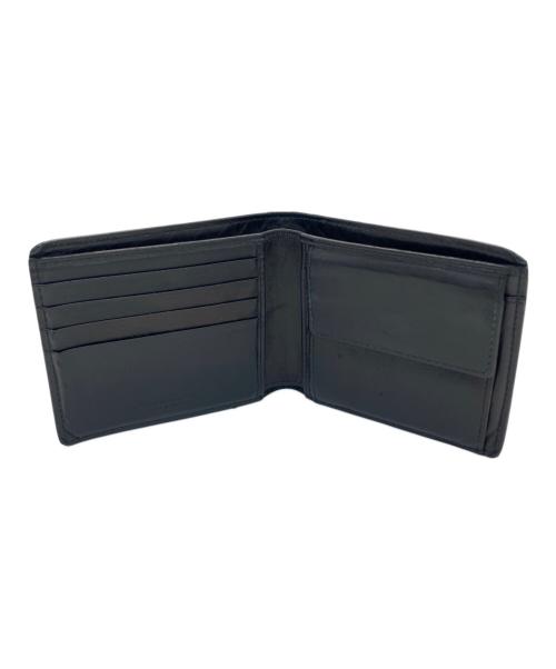 BOTTEGA VENETA（ボッテガベネタ）BOTTEGA VENETA (ボッテガベネタ) 2つ折り財布 ブラックの古着・服飾アイテム