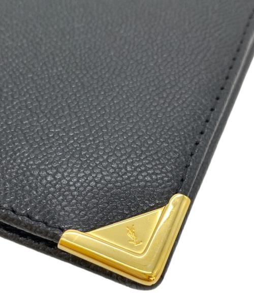 Yves Saint Laurent（イヴサンローラン）Yves Saint Laurent (イヴサンローラン) パスケース ブラックの古着・服飾アイテム