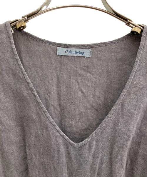 Y's for living（ワイズフォーリビング）Y'S for living (ワイズフォーリビング) ノースリーブワンピース グレー サイズ:不明の古着・服飾アイテム