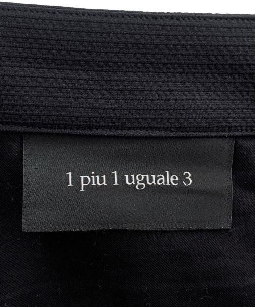1piu1uguale3（ウノピュウノウグァーレトレ）1piu1uguale3 (ウノピュウノウグァーレトレ) COMFY SHORTS ブラック サイズ:Vの古着・服飾アイテム