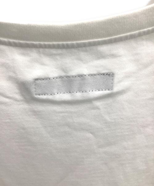 1piu1uguale3（ウノピュウノウグァーレトレ）1piu1uguale3 (ウノピュウノウグァーレトレ) POCKET BIG TEE ホワイト サイズ:Vの古着・服飾アイテム