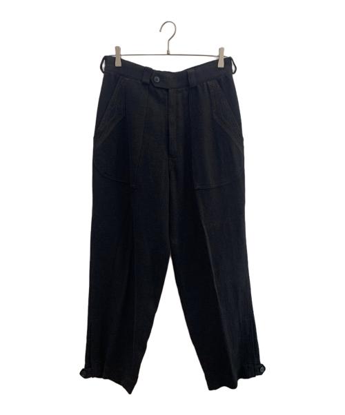 Y's for men（ワイズフォーメン）Y'S for men (ワイズフォーメン) ワイドパンツ ブラック サイズ:Ｓの古着・服飾アイテム