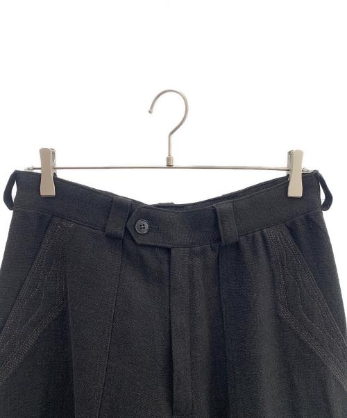 Y's for men（ワイズフォーメン）Y'S for men (ワイズフォーメン) ワイドパンツ ブラック サイズ:Ｓの古着・服飾アイテム